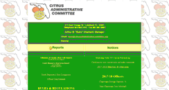 Desktop Screenshot of citrusadministrativecommittee.org